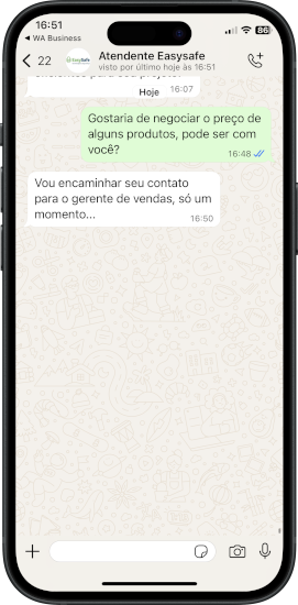 Integrações do chatbot